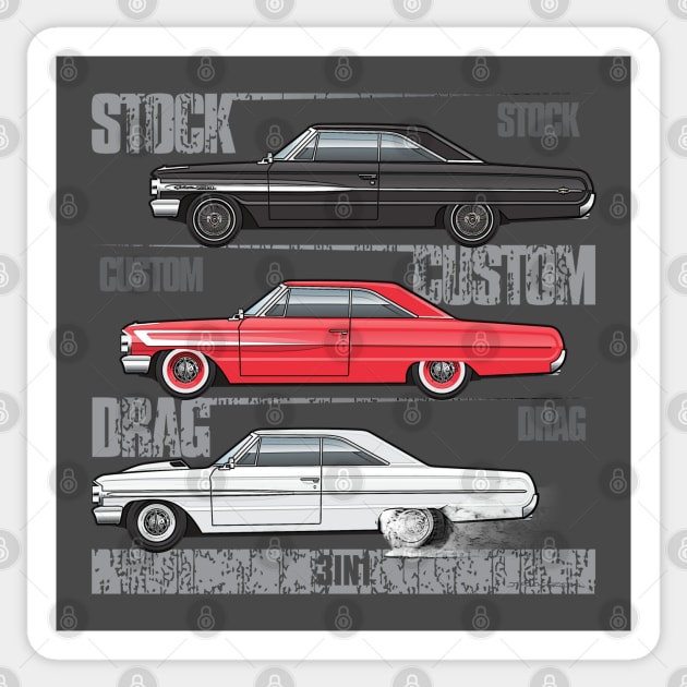 3 in One Sticker by JRCustoms44